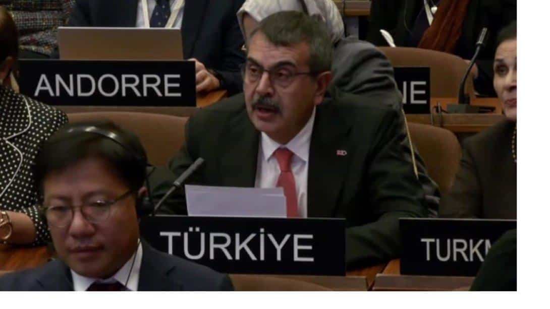 Bakanımız Sayın Yusuf TEKİN'in UNESCO Konferans Konuşması